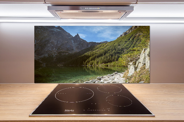 Cooker splashback Morskie Oko Tatry