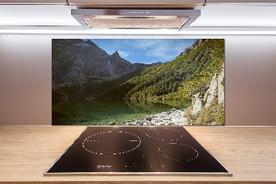 Cooker splashback Morskie Oko Tatry