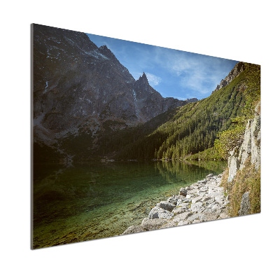 Cooker splashback Morskie Oko Tatry