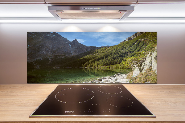 Cooker splashback Morskie Oko Tatry