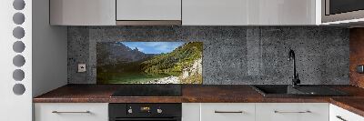 Cooker splashback Morskie Oko Tatry