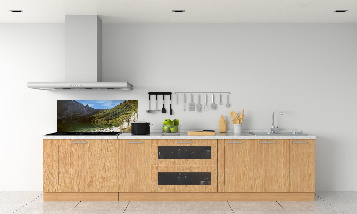 Cooker splashback Morskie Oko Tatry