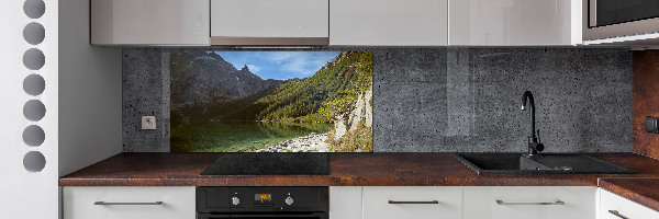 Cooker splashback Morskie Oko Tatry