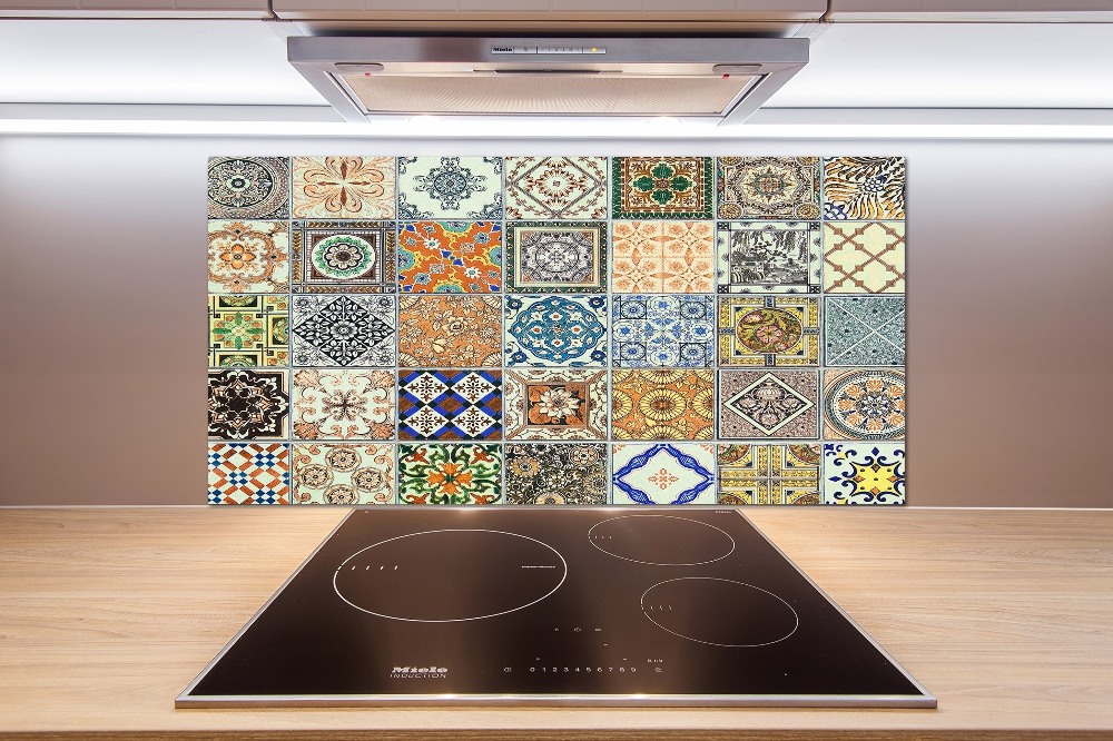 Cooker splashback Ceramic tiles