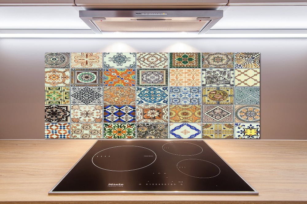 Cooker splashback Ceramic tiles