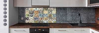 Cooker splashback Ceramic tiles