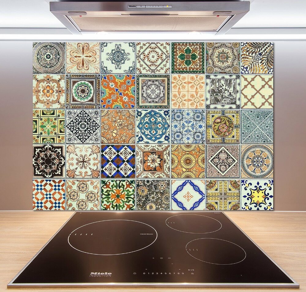 Cooker splashback Ceramic tiles