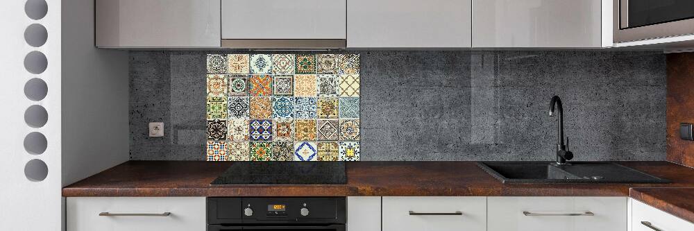 Cooker splashback Ceramic tiles