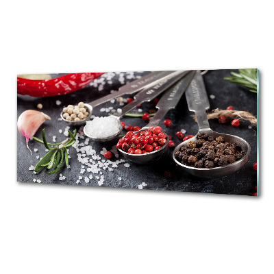 Cooker splashback Herbs and spices