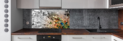 Cooker splashback Dandelion seeds