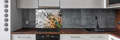 Cooker splashback Dandelion seeds