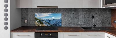 Cooker splashback Crown of the Tatra Mountains