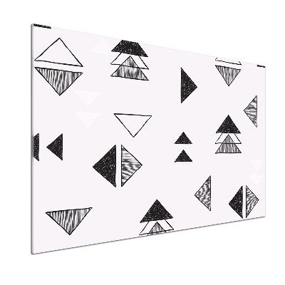 Cooker splashback Triangles