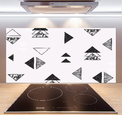 Cooker splashback Triangles