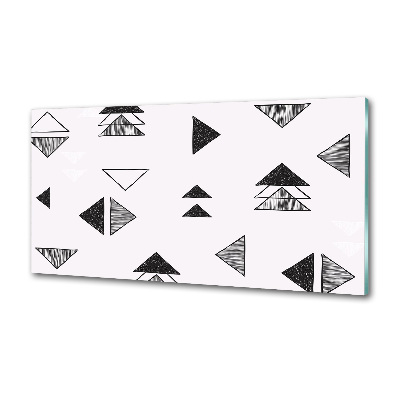 Cooker splashback Triangles