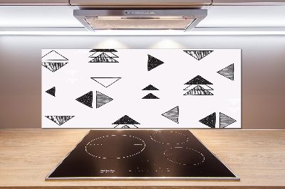 Cooker splashback Triangles