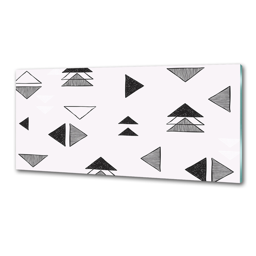 Cooker splashback Triangles