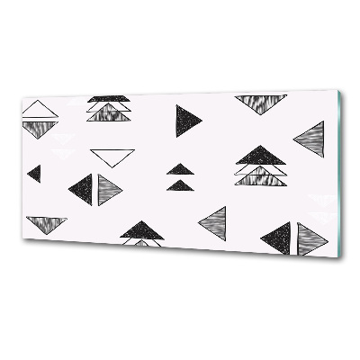 Cooker splashback Triangles