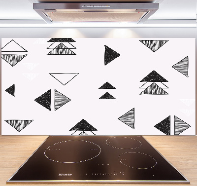 Cooker splashback Triangles