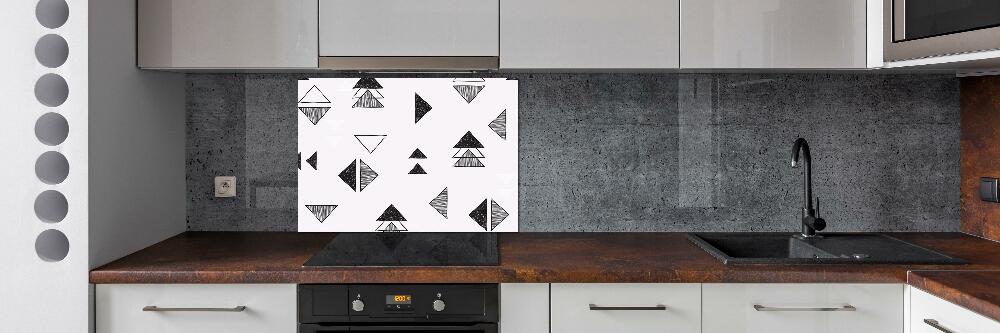 Cooker splashback Triangles