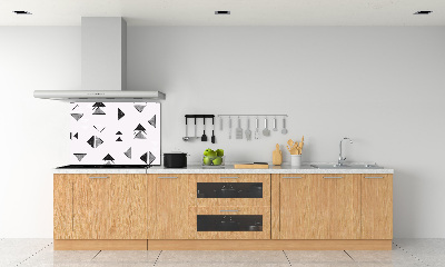 Cooker splashback Triangles