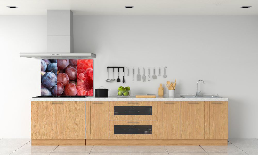 Cooker splashback Fruits and vegetables