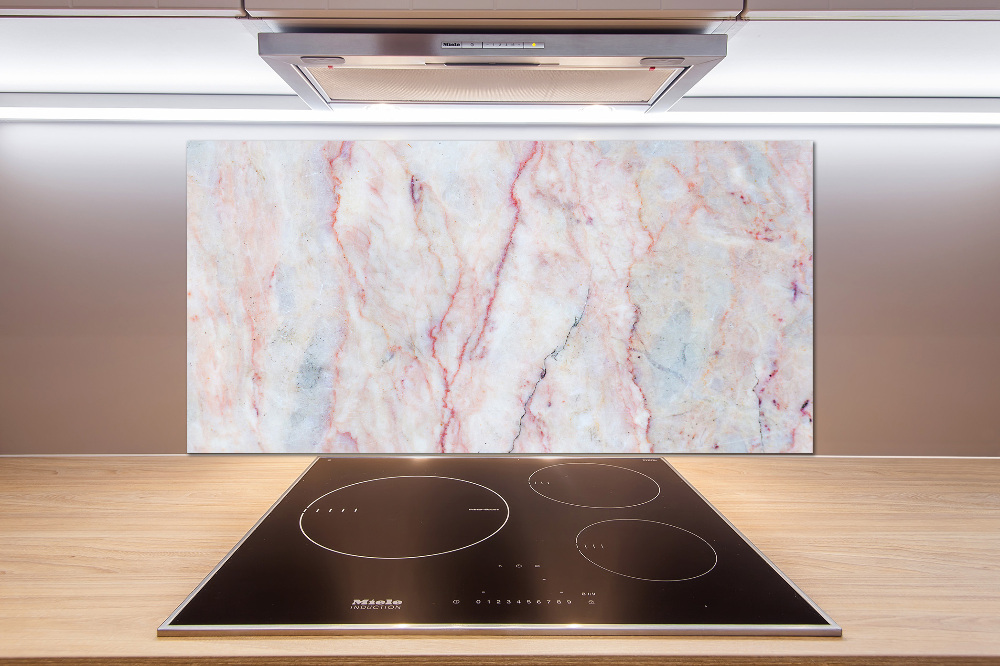 Cooker splashback Marble