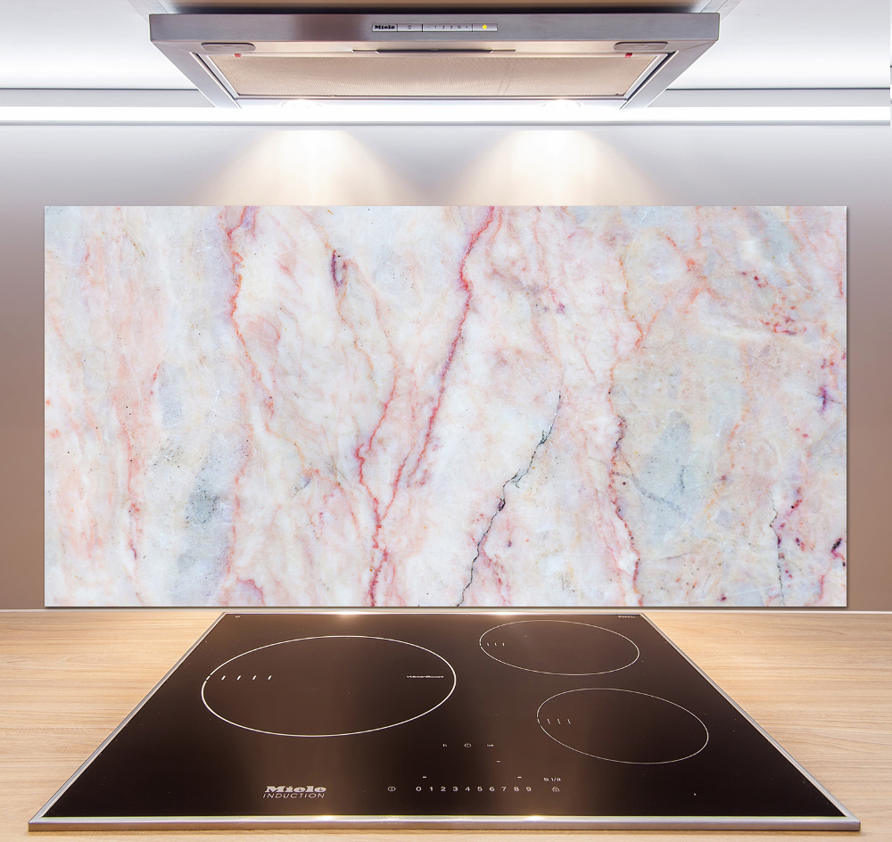 Cooker splashback Marble