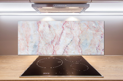 Cooker splashback Marble