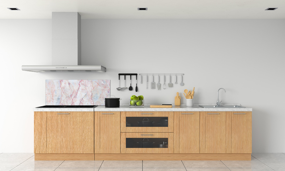 Cooker splashback Marble