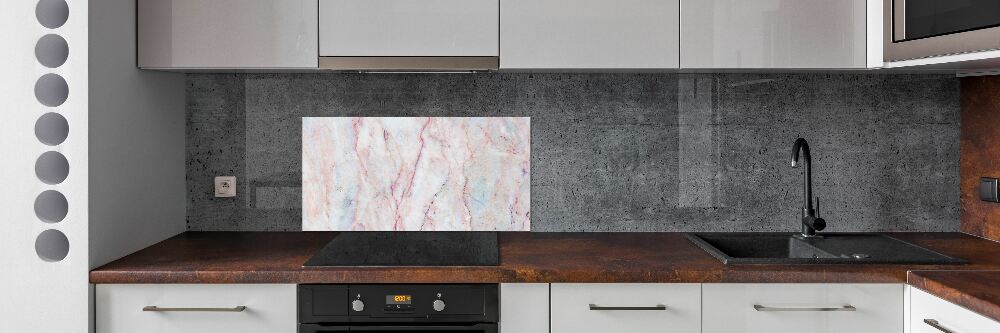 Cooker splashback Marble