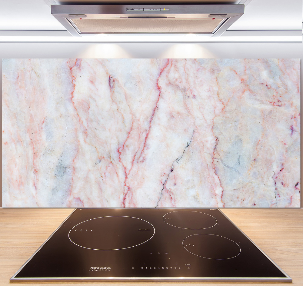 Cooker splashback Marble