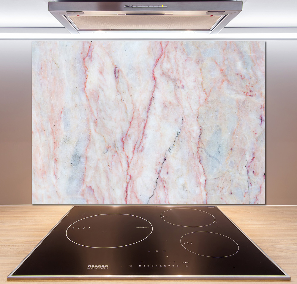 Cooker splashback Marble