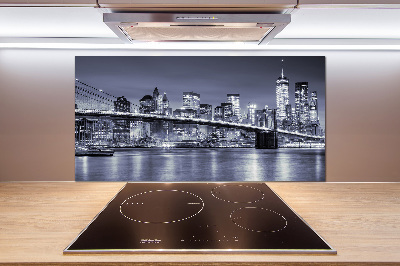 Glass splashback Manhattan New York