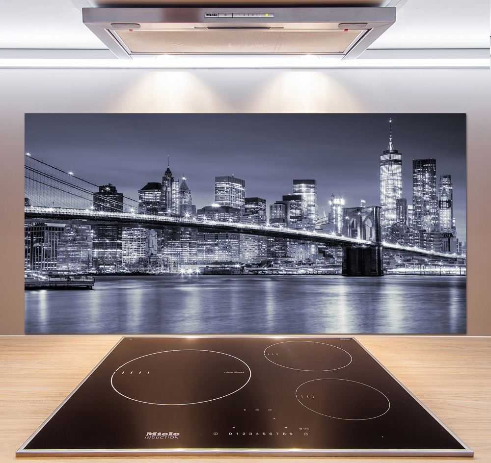 Glass splashback Manhattan New York