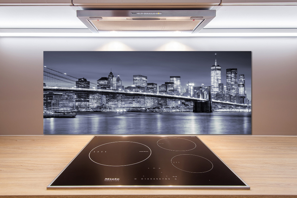 Glass splashback Manhattan New York