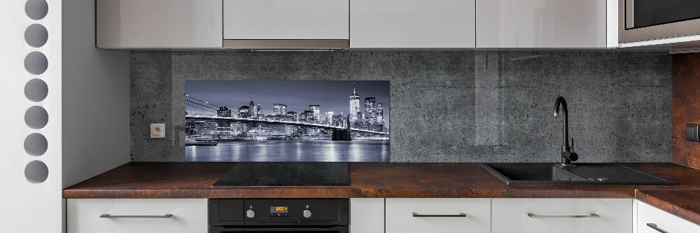 Glass splashback Manhattan New York