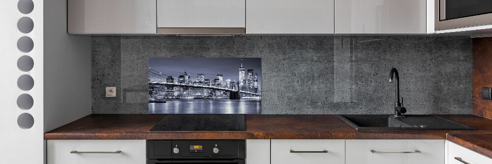 Glass splashback Manhattan New York