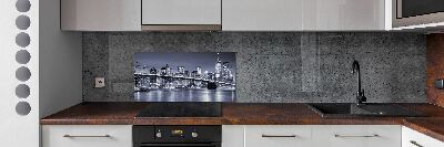 Glass splashback Manhattan New York