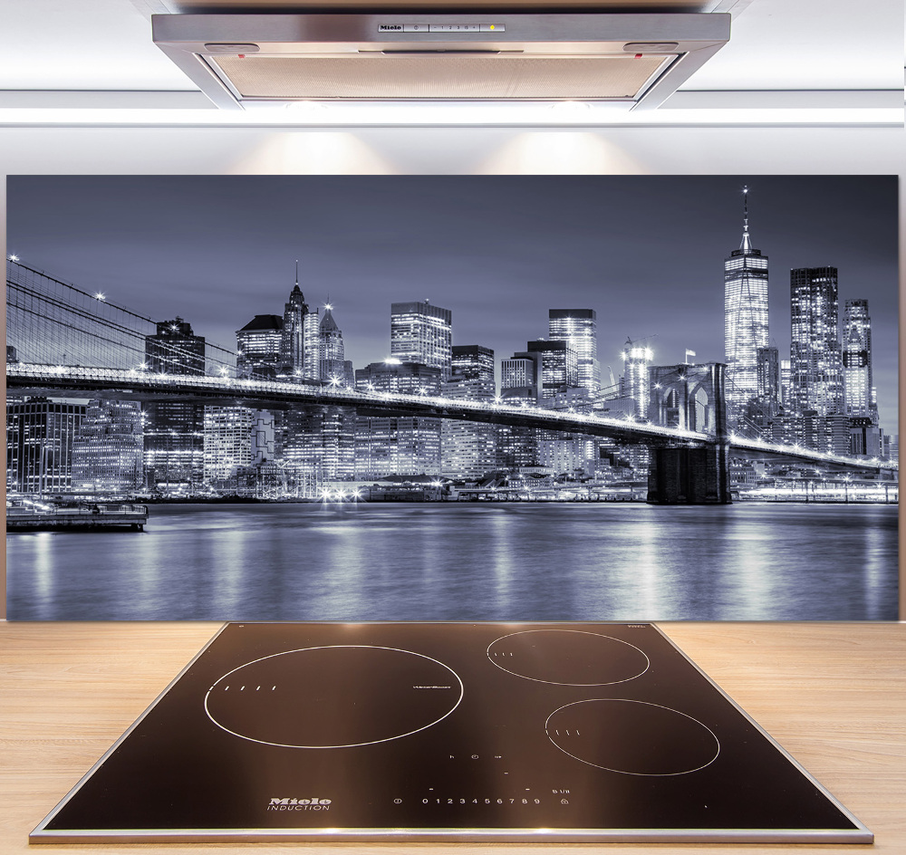 Glass splashback Manhattan New York