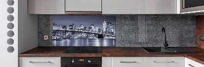 Glass splashback Manhattan New York