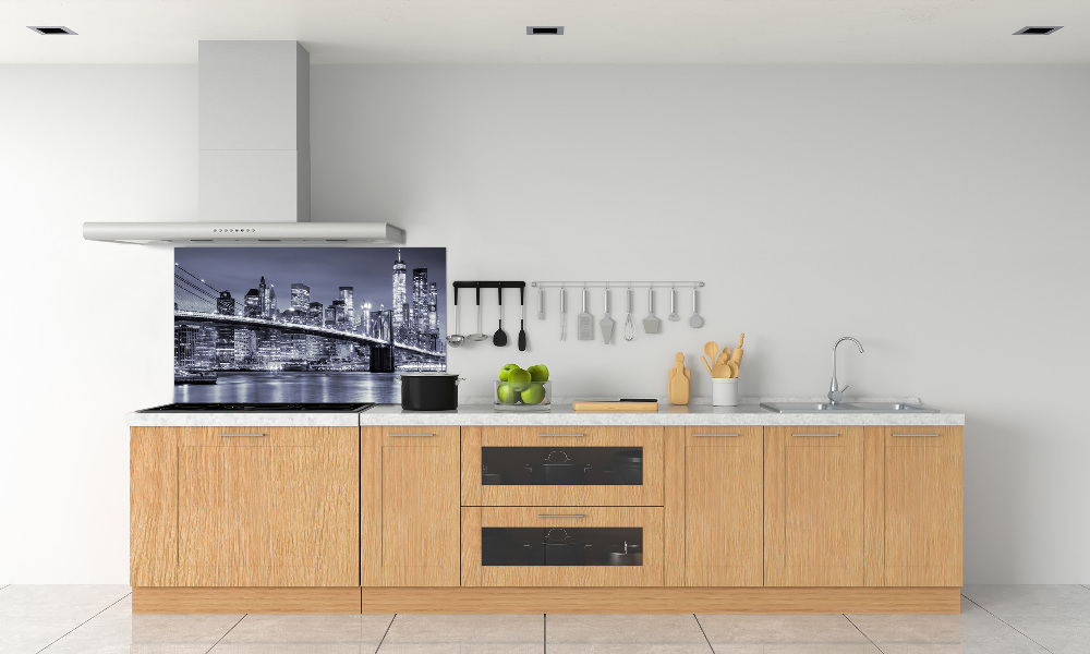 Glass splashback Manhattan New York