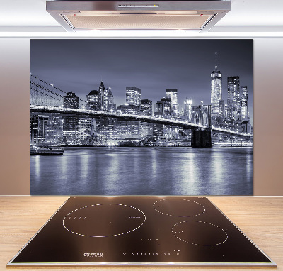 Glass splashback Manhattan New York