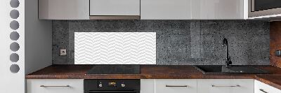 Cooker splashback Geometric background