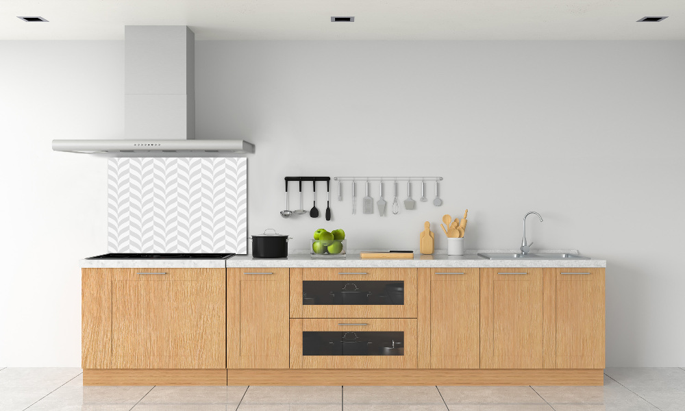 Cooker splashback Geometric background