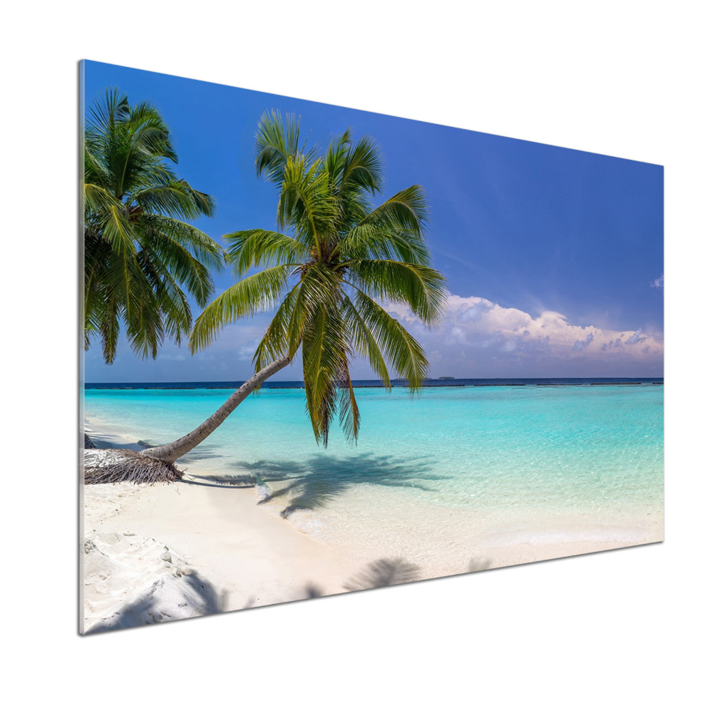 Cooker splashback Panorama of the beach