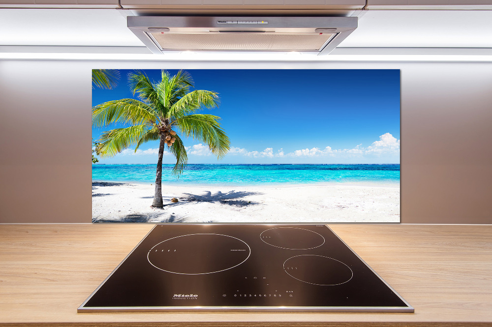 Cooker splashback Tropical beach