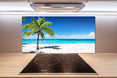 Cooker splashback Tropical beach