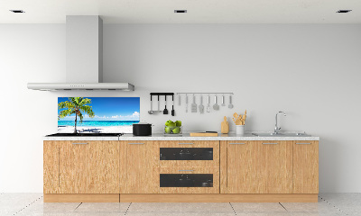 Cooker splashback Tropical beach