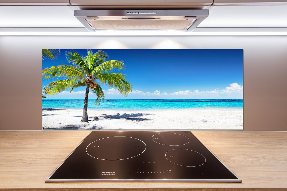 Cooker splashback Tropical beach